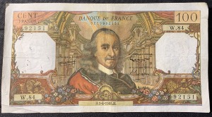 100 Francs Corneille 1965 W84