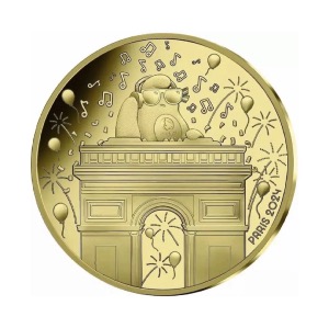 250 euros or arc de triomphe 2024 Neuve