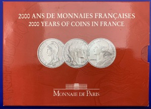 Coffret BU Franc 2000 Ans de Monnaie Française