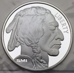 Buffalo Etats-Unis 1 oz argent pur 999