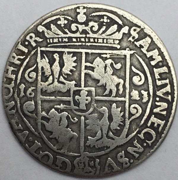 Pologne 1/4 Thaler Sigismund III 1623