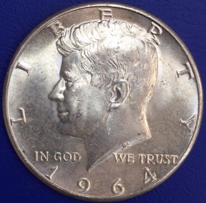 Half dollar Kennedy 1964 États-Unis