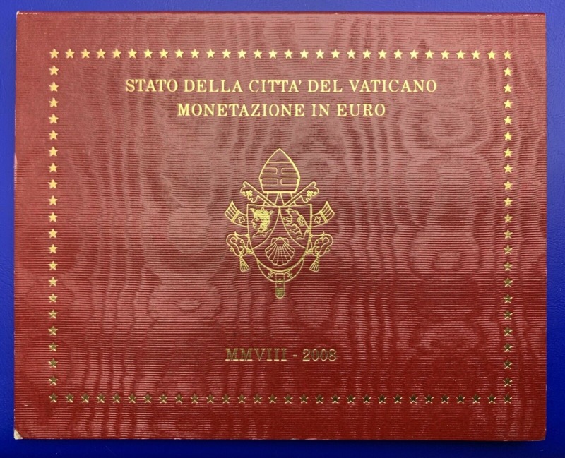 Coffret Série Euro Vatican 2008
