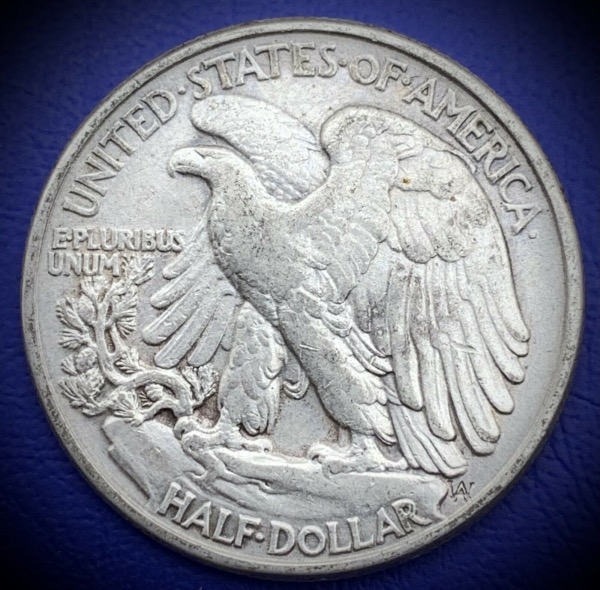 Half Dollar 1943 Walking Liberty, Argent, Etats-Unis