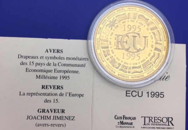 Médaille bronze, Europa Ecu 1995