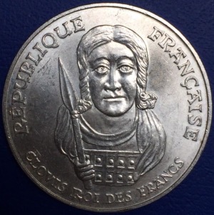 Piece 100 francs Clovis 1996