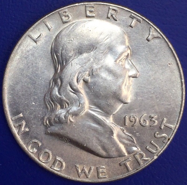 Half dollar Franklin 1963 États-Unis Denver 