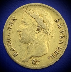 20 Francs or Napoléon 1808 A