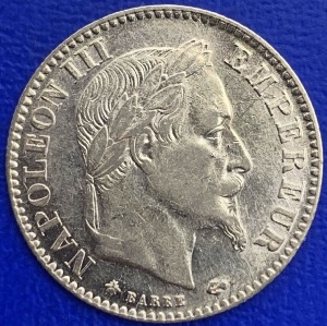 10 Francs or Napoléon III Tête Laurée 1868A