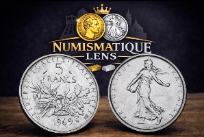 5 Francs Semeuse 1969 Argent 835/1000