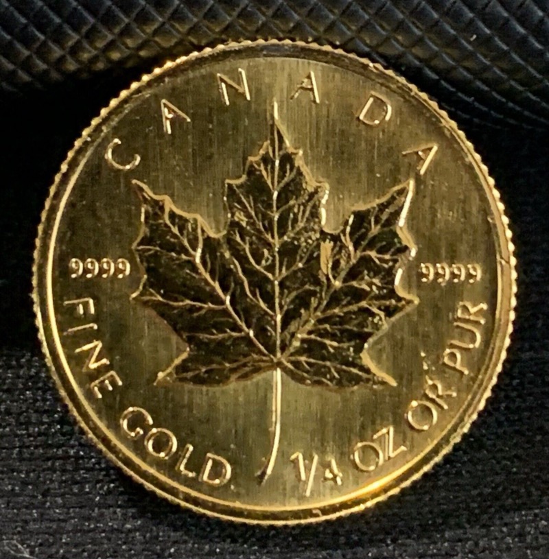 Canada 1/4 once Or 10 Dollars "Maple Leaf" 1997