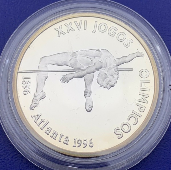 Monnaie Argent, 200 Escudos Portugal, Olympiades Atlanta 1996