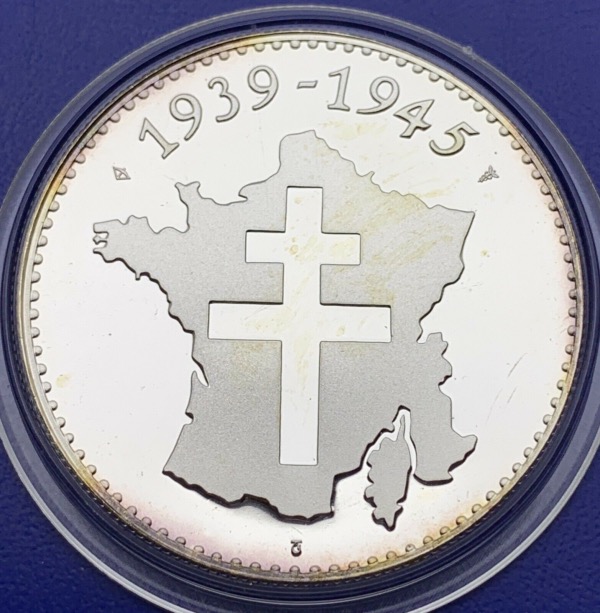 Médaille Argent 39-45 - Campagne d’Italie