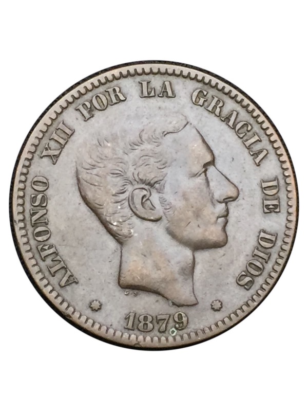 Espagne 10 Centimes 1879 Alphonse XII