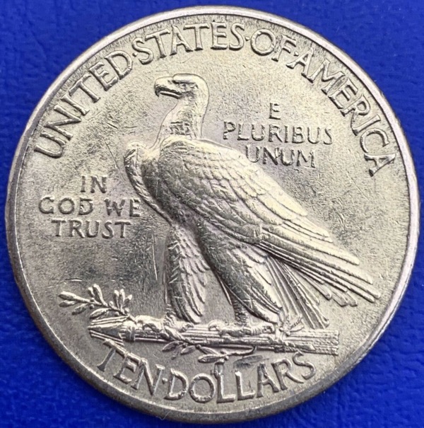 Etats-Unis monnaie 10 dollars or Tête d'indien 1912
