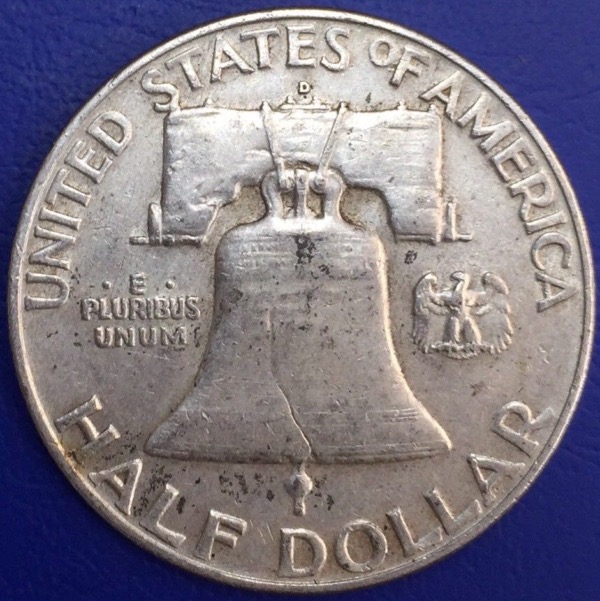 Half dollar Franklin 1957 États-Unis Denver 