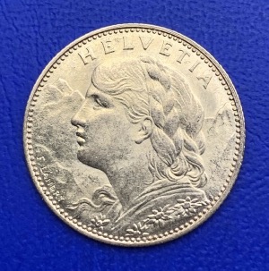 10 Francs Or Vreneli Suisse 1915
