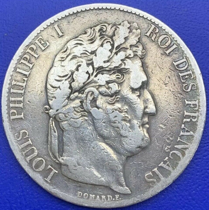 5 francs Louis Philippe I 1845 A