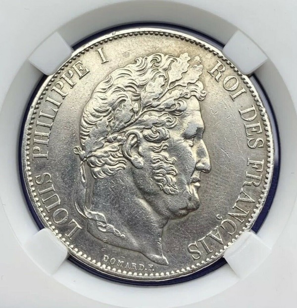 5 Francs Louis Philippe I 1847 A Paris TTB