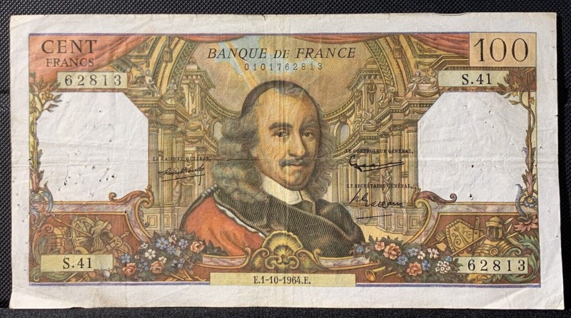 100 Francs Corneille 1964 S41