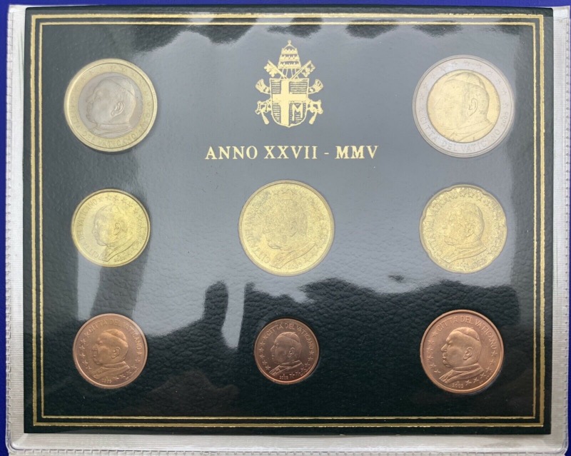 Coffret Série Euro Vatican 2005