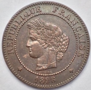 Ceres 5 centimes 1896 A faisceau