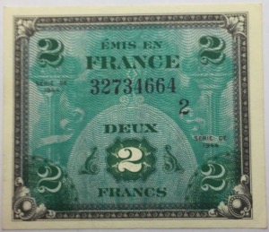 2 francs 1944