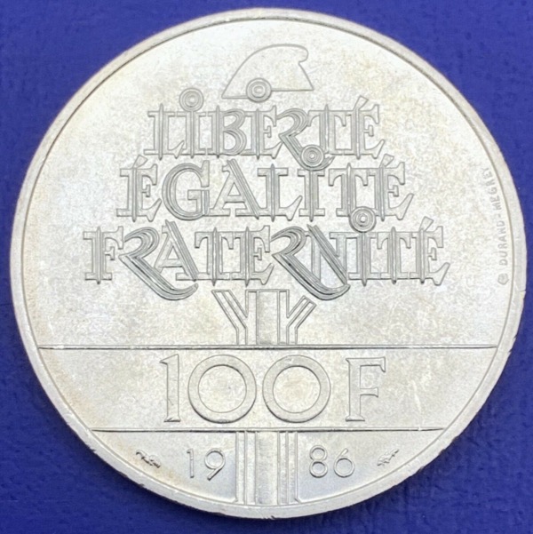 100 Francs Liberté 1986
