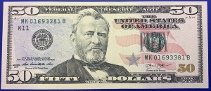 50 dollars 2013 Etats-unis K DALLAS