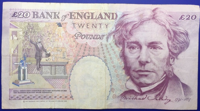 Billet, Royaume-Uni, 20 pounds 1993