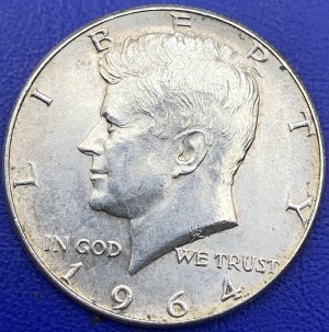 Half Dollar 1964 Kennedy, Argent, Etats-Unis 