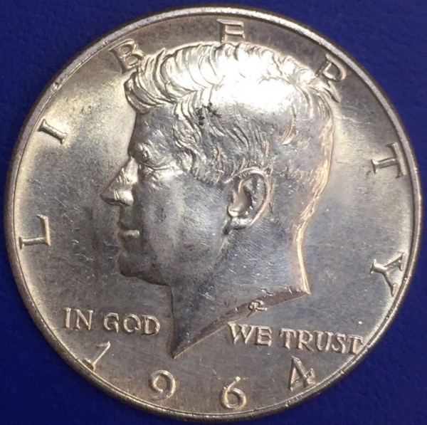 Monnaie, Etats-Unis, Half dollar, 1964, Kennedy