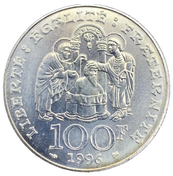100 francs clovis 1996