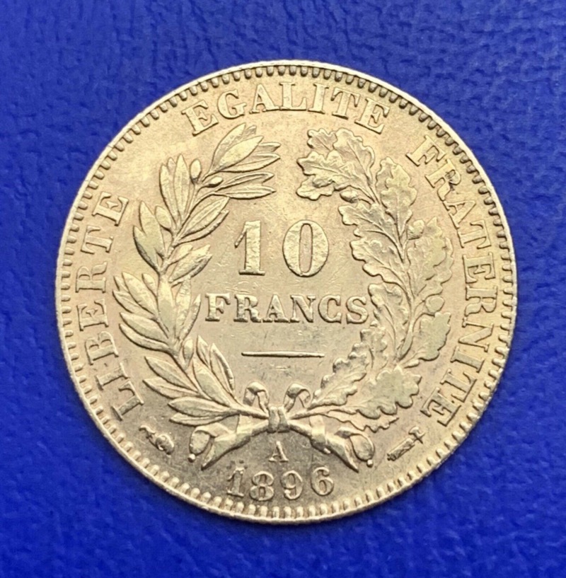 10 Francs or Cérès 1899 A