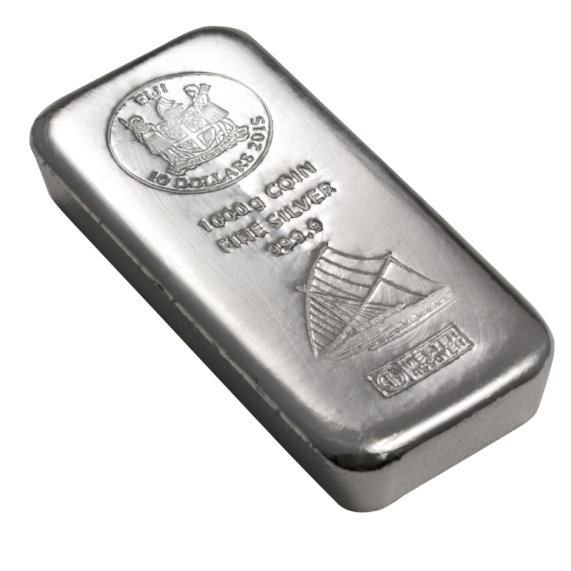 Lingot Argent 1 Kilo FIJI