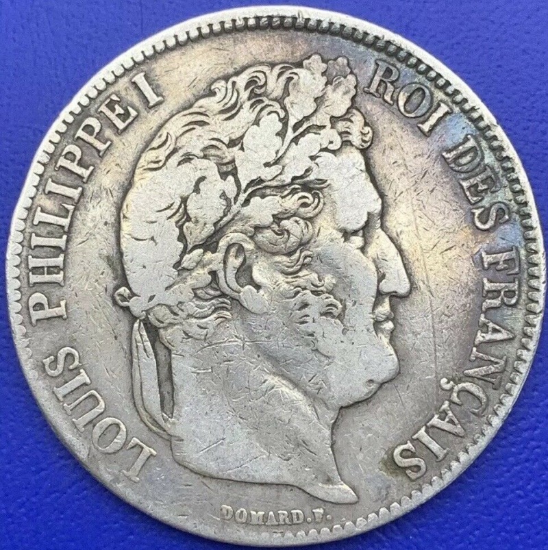 5 francs Louis Philippe I 1837 B