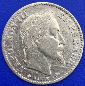 10 Francs or Napoléon III Tête Laurée 1867A