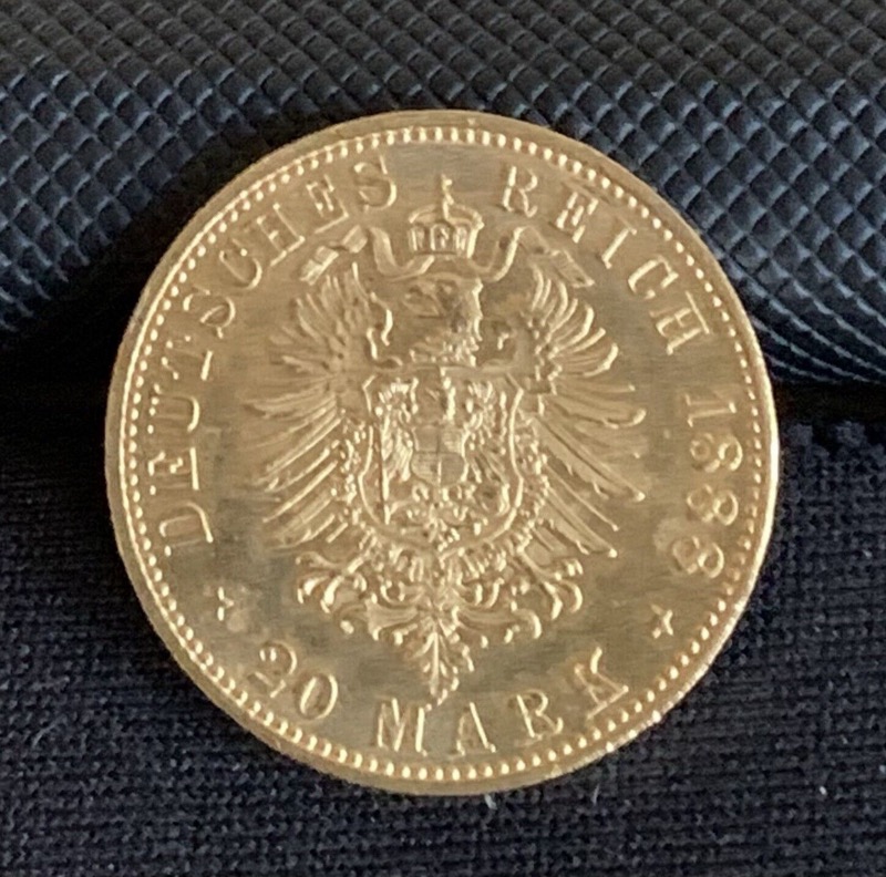 20 Mark or 1888 A Frédéric III - Prusse