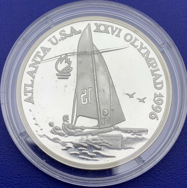 Monnaie Argent, Roumanie 100 Lei, Olympiades Atlanta 1996