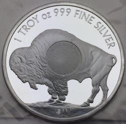 Buffalo Etats-Unis 1 oz argent pur 999