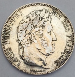 Louis Philippe 5 francs 1832 A