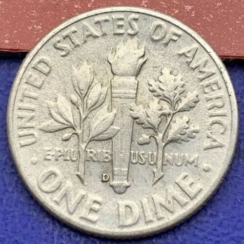 One Dime Roosevelt 1948 D argent, États-Unis