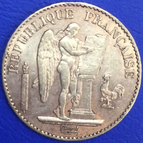 20 Francs or Génie debout 1876 A