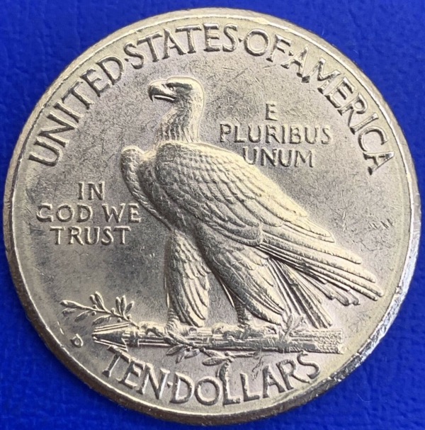 10 dollars or Tête d'indien 1910 Denver, Etats-unis