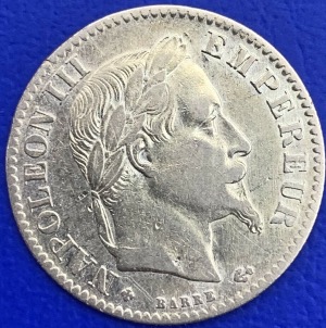 10 Francs or Napoléon III Tête Laurée 1868BB