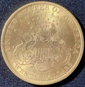 20 Dollars Or Liberté 1897 États-Unis – Pièce Or 900/1000