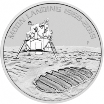  50 ans Alunissage 2019 1 oz argent pur