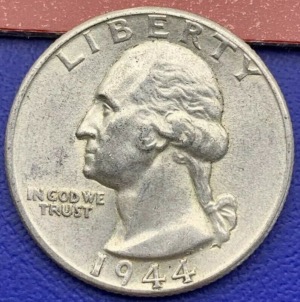 Etats-Unis Quarter Dollar Washington 1944