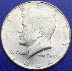 1/2 Dollar - "Kennedy Half dollar" - 1964 - États-Unis
