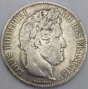 5 francs Louis Philippe Ier 1832 T